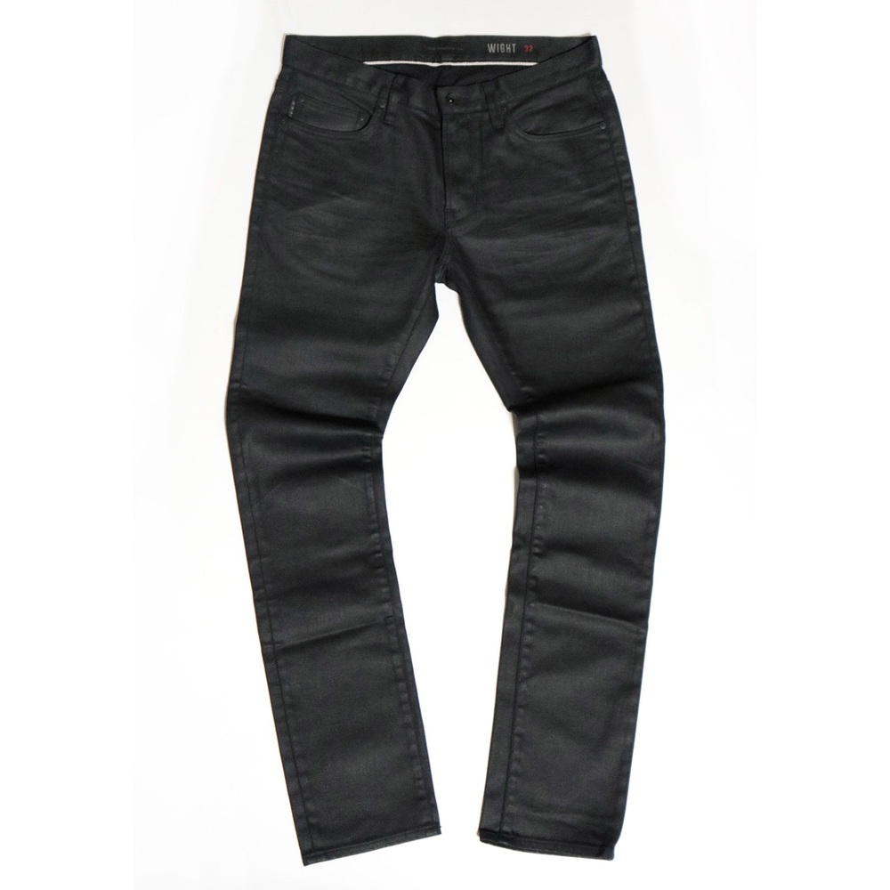 John Varvatos Men's Sleek Black Skinny Jeans